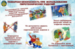 Техника безопасности при использовании фейерверков в Ключевском районе.