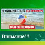 На территории Алтайского края с 12 по 22 июня проходит акция "Вода - безопасная территория".