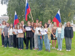 День Государственного флага в Ключевском районе.