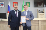 В администрации МО Ключевский район чествовали предпринимателей.
