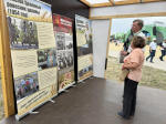 День Сибирского поля: павильон Ключевского района в центре внимания.