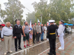 В Ключах почтили память моряков: митинг, посвящённый Дню ВМФ.