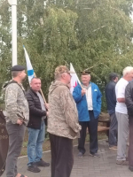В Ключах почтили память моряков: митинг, посвящённый Дню ВМФ.